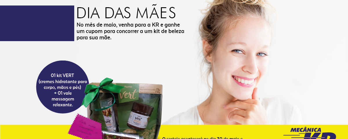 Promoção Dia das Mães da KR